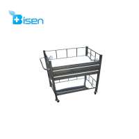 BS-C93 Stainless Steel Medical Medicine-delivery Trolley/Dressing Change Cart for Hospital