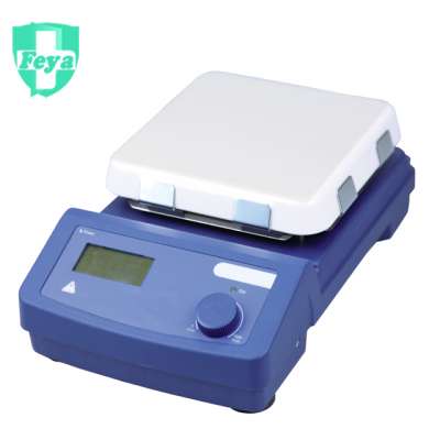 FY-MS7-Pro Lab LCD Digital 7'' Square Plate Magnetic Stirrer, Glass Ceramics Plate