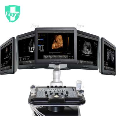 FY-I8 Trolley 4D Color Doppler OB/GYN Cardiac Vascular Ultrasound Machine